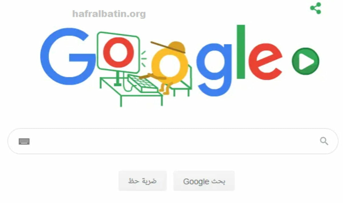 الألعاب في شعارات google المبتكرة الرائجة