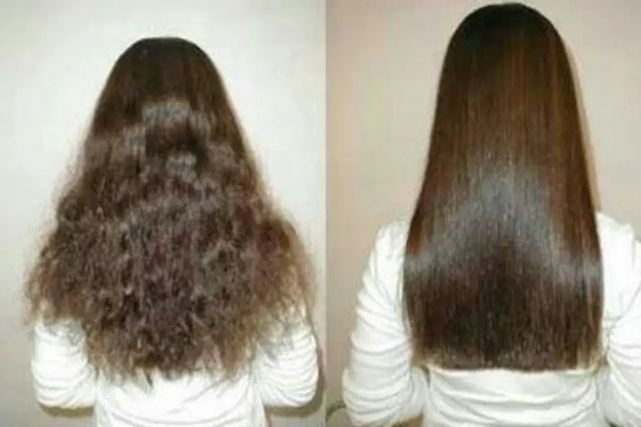 خلطة الحناء لفرد الشعر طبيعياً للتخلص من تجاعيد الشعر