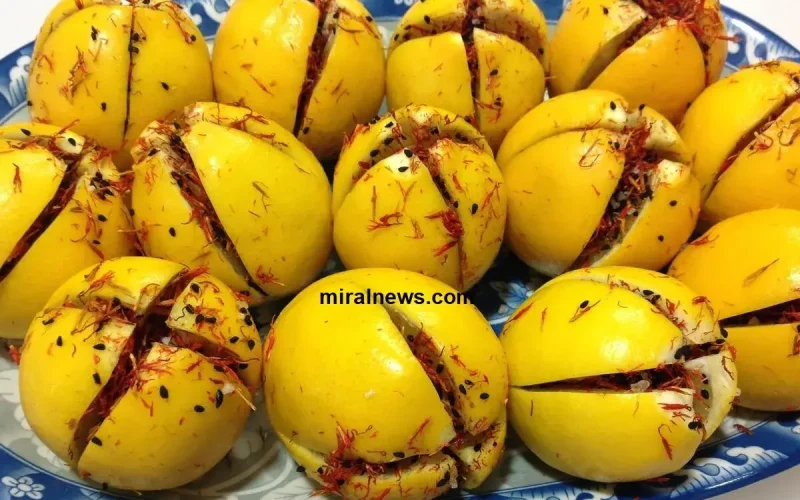طريقة عمل الليمون المخلل المسلوق فاطمة أبو حاتي