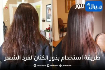 لشعر ناعم زي الحرير.. اخلطي بذور الكتان مع النشا لعمل أقوى كيراتين طبيعي هيخليه مسبسب وحرير سر ياباني للشعر