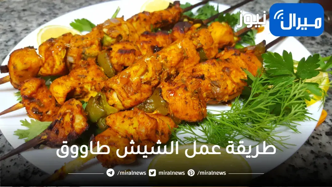 اسرع طريقة لعمل الشيش طاووق مع الثومية مثل طريقة المطاعم