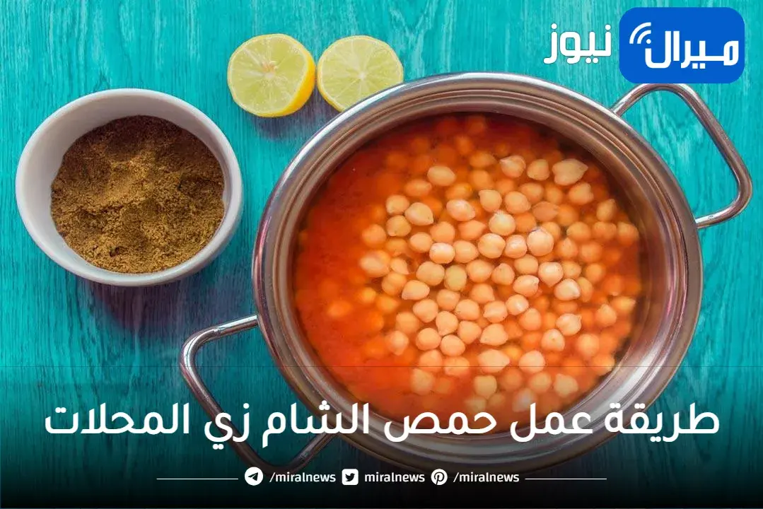 أفضل وصفة لعمل حمص الشام زي المحلات بأسهل طريقة
