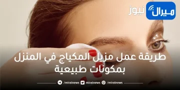 طريقة عمل مزيل مكياج في المنزل من مكونات طبيعية آمنة على البشرة تكسبه النعومة والنضارة