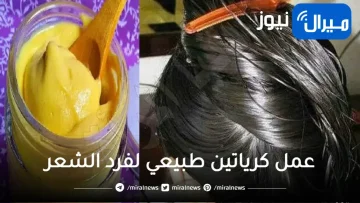 افضل طرق عمل كرياتين طبيعي لفرد الشعر وجعله ناعم وغير مجعد أو جاف