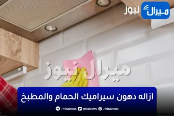 الخلطة الجهنيمة لازاله دهون سيراميك الحمام والمطبخ بدون مجهود