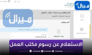 بالخطوات .. طريقة الاستعلام عن سداد رسوم مكتب العمل برقم الاقامة