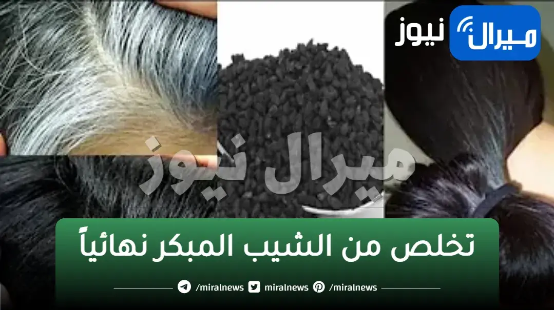 تخلص من الشيب المبكر نهائياً بمكونات طبيعية فعالة وآمنة جداً موجودة في منزلك