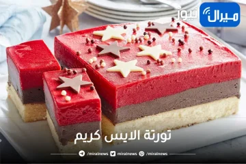 طريقة عمل تورتة الايس كريم