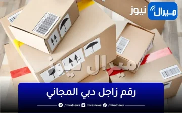 رقم زاجل دبي المجاني للتواصل وتتبع الشحنة