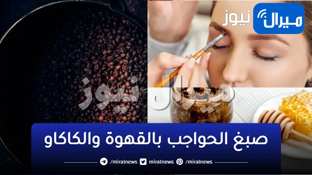 بملعقة من مسحوق القهوة والكاكاو سوف تصبغين الحاجب الخفيف مدي الحياه في وقت قصير ومكونات قليلة