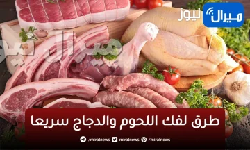 معلقة واحدة ضعيها لفك اللحوم والدجاج المجمد بدون أي اضرار أو مشاكل صحيه