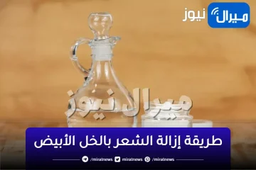 ملعقة خل واحدة و تخلصي من شعر الجسم و المناطق الحساسة نهائيا.. شهور قبل أن ينبت مرة أخرى