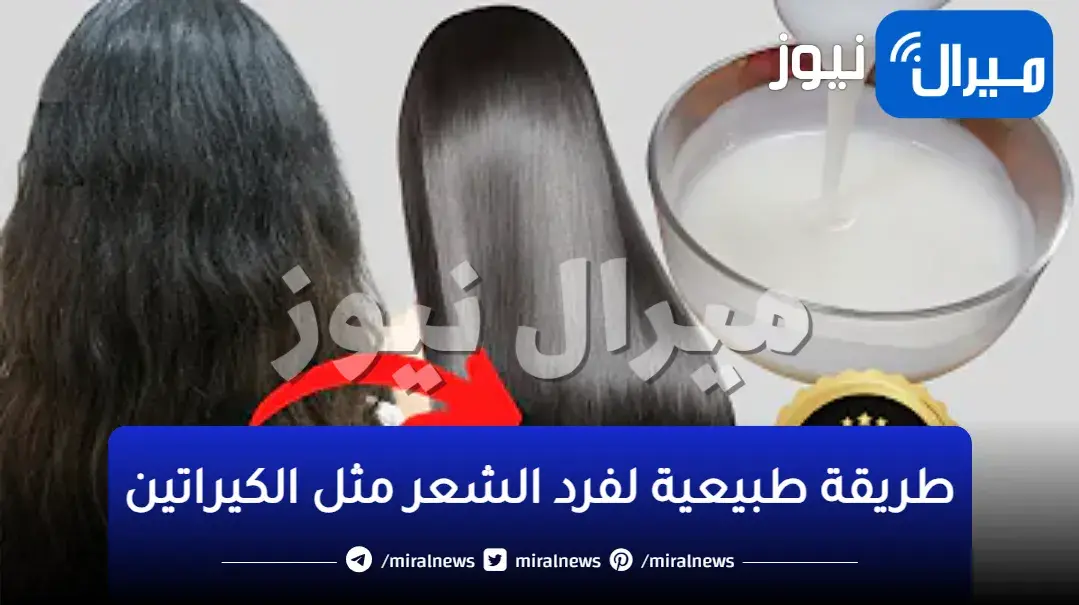 مكون سحري في بيتك بديل الكيراتين لفرد وتنعيم الشعر الخشن والمجعد سيصبح ناعم حرير في دقائق