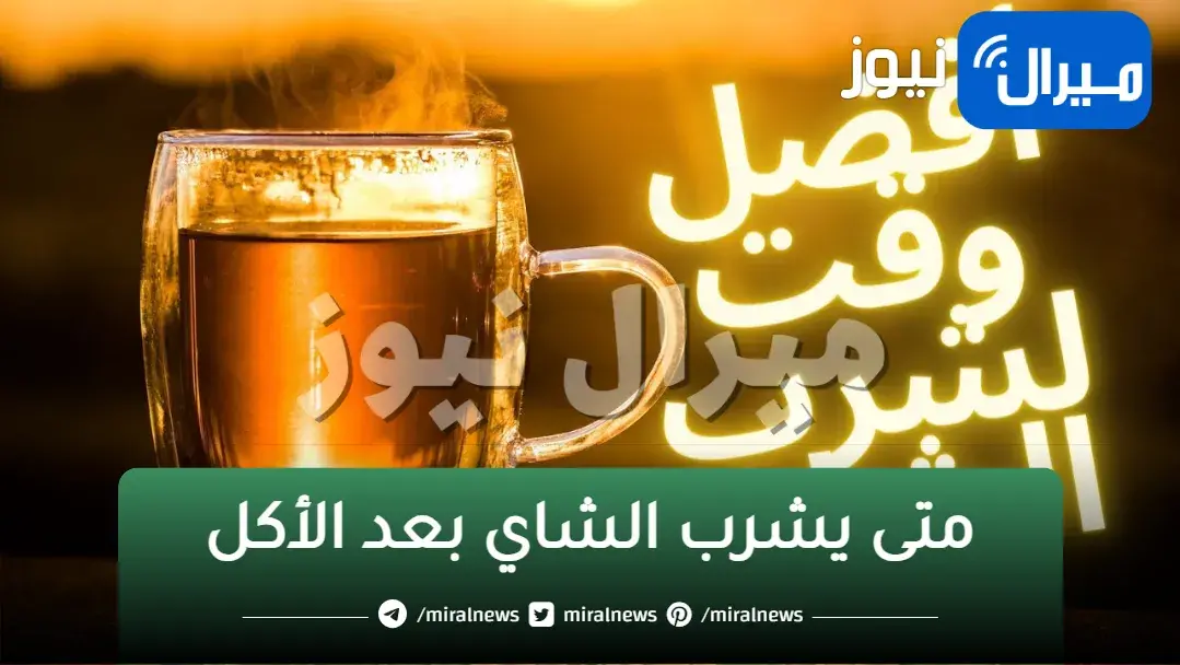 خطير.. تناول الشاي بعد الأكل يؤدي إلى أعراض صحية مدمرة مع مرور الوقت وخبراء يوضحون السبب