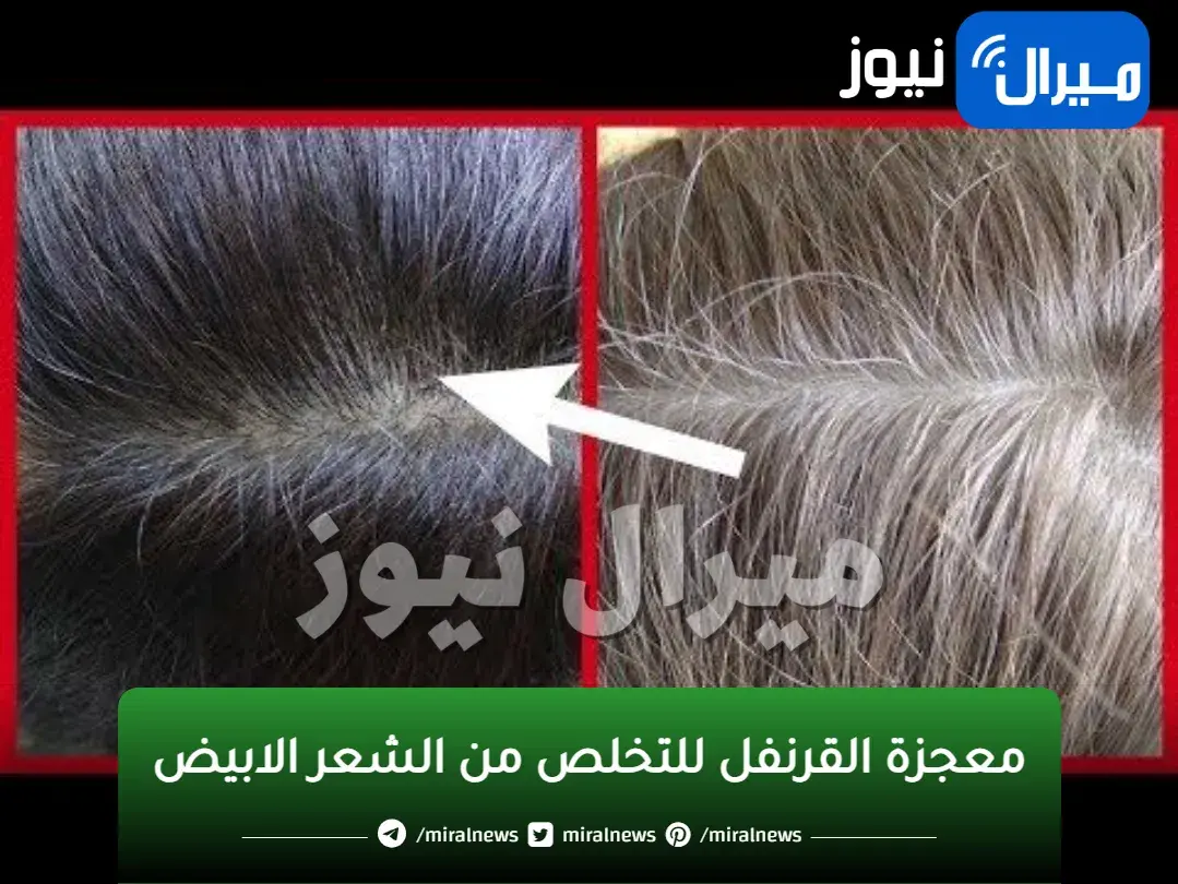 معجزة القرنفل للتخلص من الشعر الابيض نهائيا بدون رجعة مرة أخرى بدون اي مواد كيميائية