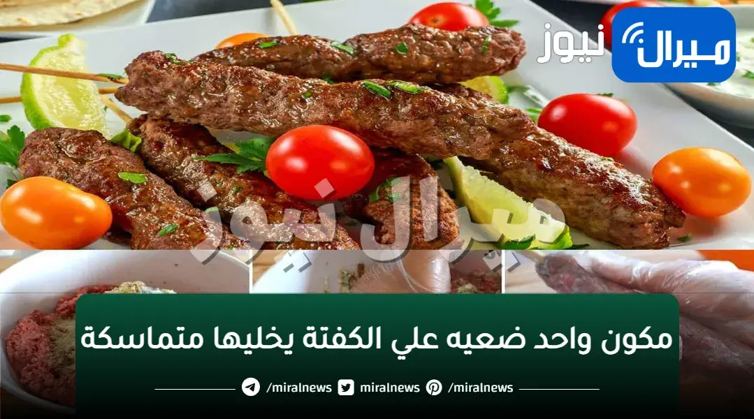 مكون واحد ضعيه علي الكفتة هيخليها متماسكة وهيضاعف حجمها أسرار نجاح كفتة الحاتي المشوية