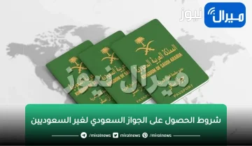 شروط الحصول على الجواز السعودي لغير السعوديين