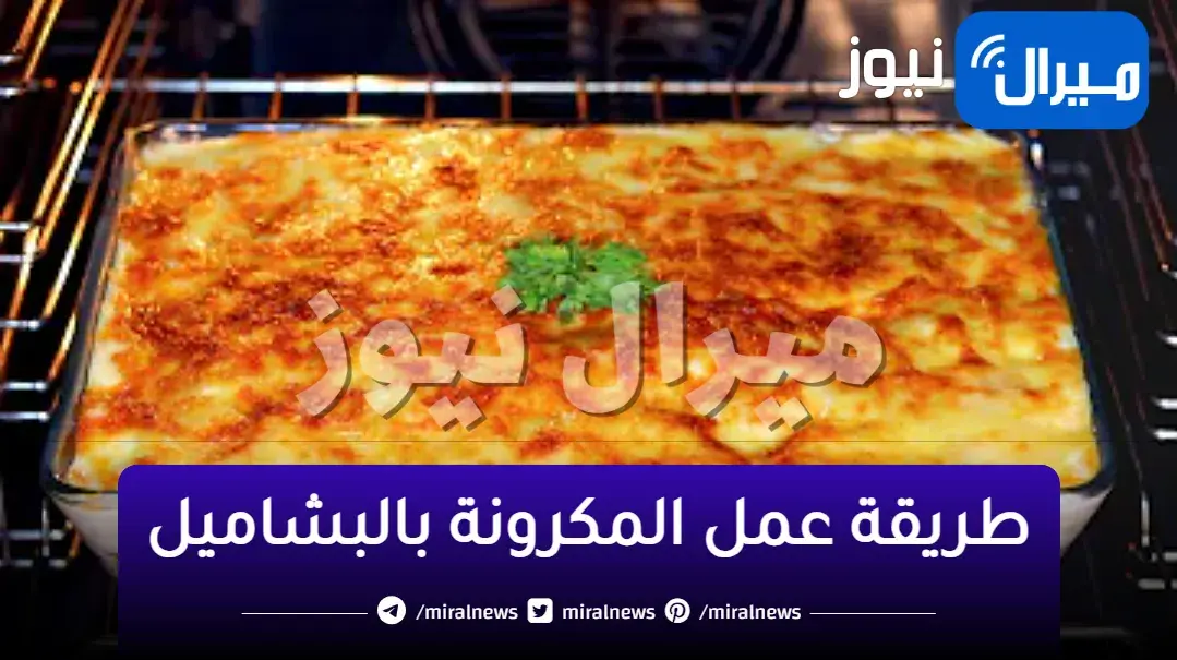 طريقة عمل المكرونة بالبشاميل 3 أسرار لنجاح الصوص الأبيض