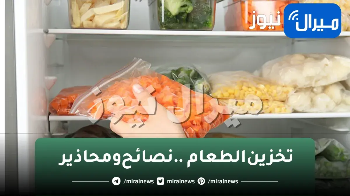 هل تخزين الطعام ضار ام مفيد؟ طريقة وحيده عشان يتخزن الطعام بشكل صحي في الفريزر