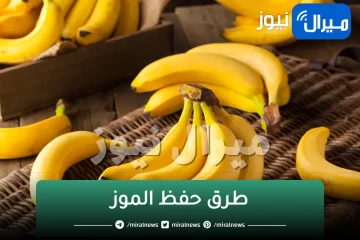 حيلة مذهلة لتخزين الموز في الفريزر لاطول مدة ممكنه دون أن تتعرض للسواد