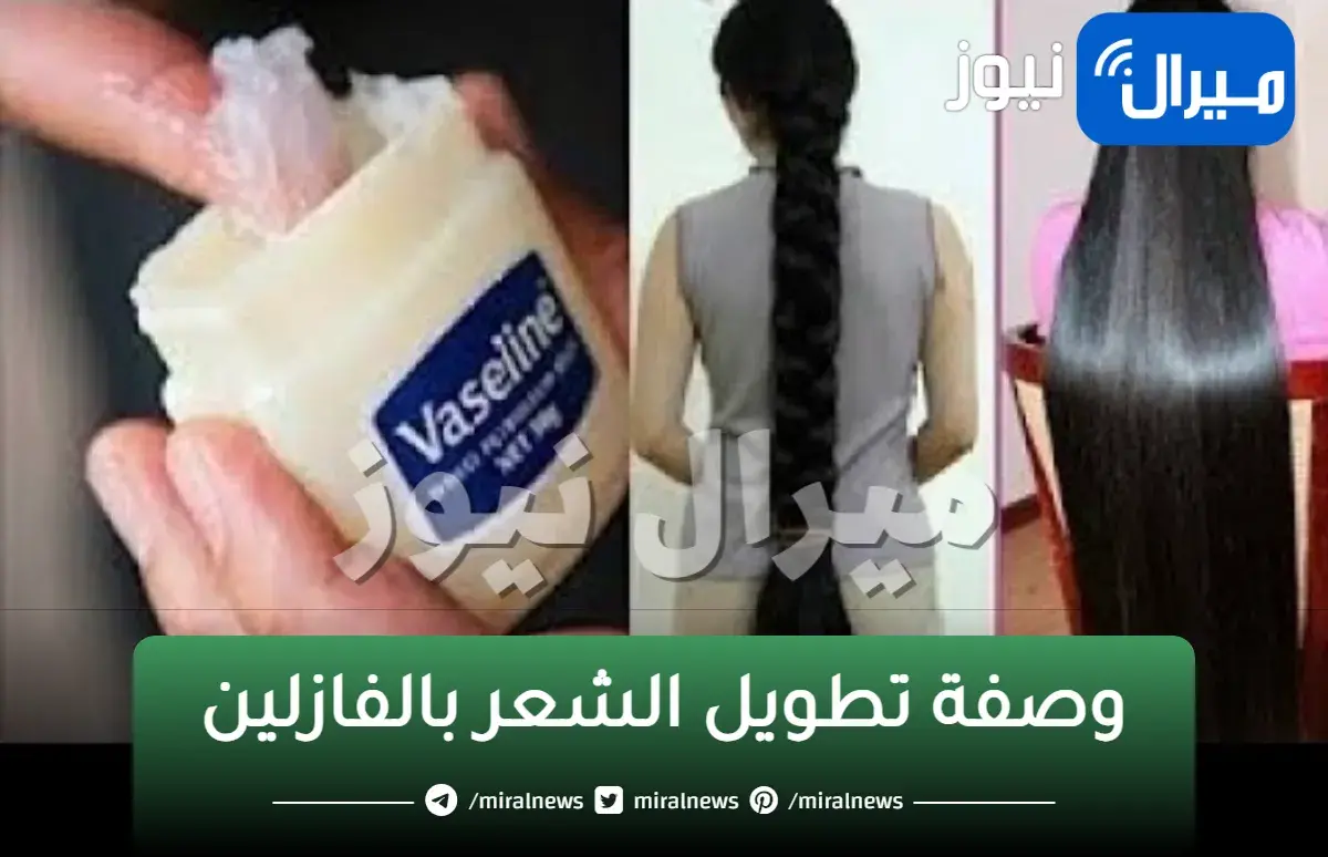 طريقة تطويل الشعر بالفازلين بفعالية وأمان وسرعة مذهلة بوصفة طبيعية مفيدة للشعر