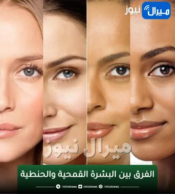 ما الفرق بين البشرة القمحية والحنطية؟