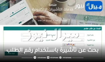 بالخطوات.. كيف تبحث عن تأشيرة باستخدام رقم الطلب؟