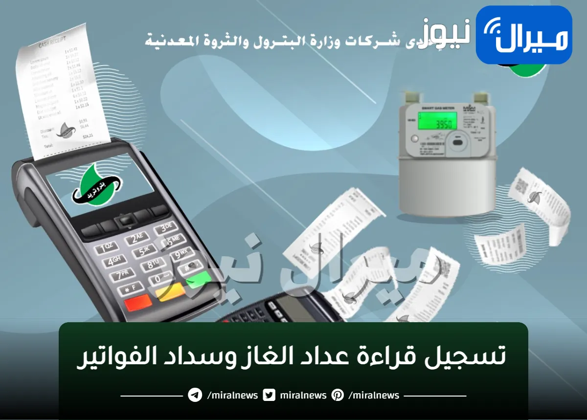 من المنزل .. 6 طرق لقراءة عداد الغاز ودفع الفاتورة إلكترونيًّا
