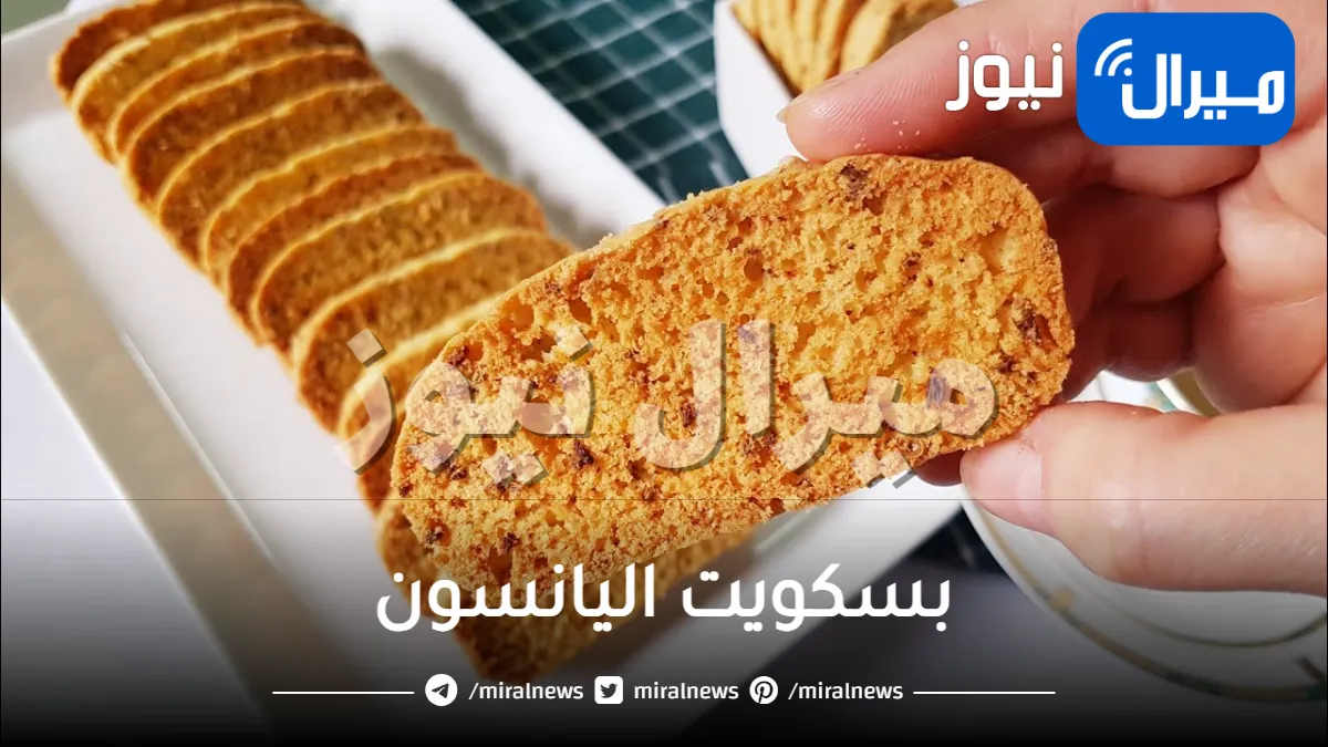 الطريقة الدقيقة لعمل بسكويت اليانسون في المنزل بمقادير اقتصادية ومن دون زبدة.. أفضل من الجاهز