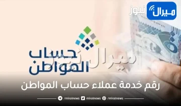 رقم حساب المواطن المجانى للشكاوى والاستفسارات والخدمات