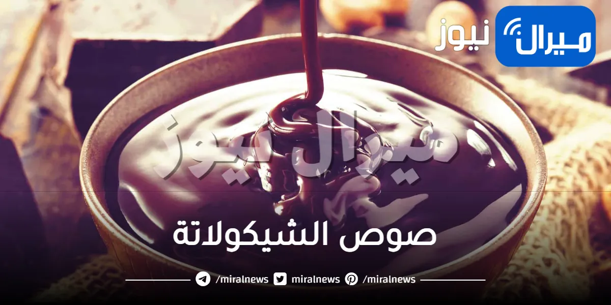حضري صوص الشيكولاتة المفضل عند الأطفال بأقل تكلفة في البيت واستخدميه في تزيين الحلويات
