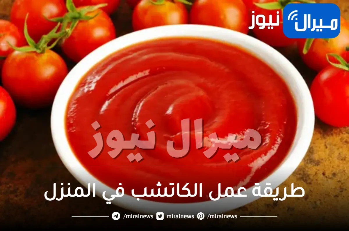 أسهل طريقة لعمل صلصة الكاتشب في المنزل