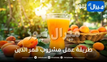 طريقة عمل مشروب قمر الدين الرمضاني الشهي وإضافته لقائمة المشروبات الرمضانية الخاصة بكي