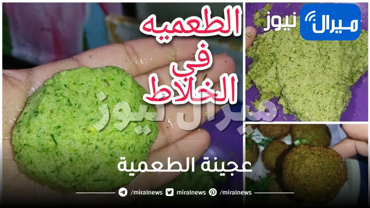 طريقة عمل عجينة الطعمية بسهولة في المنزل لضمان مذاق هائل لأفرد أسرتك