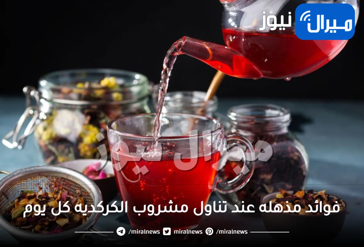 فوائد مذهله عند تناول مشروب الكركديه كل يوم .. هذا ما سيحدث لجسمك!