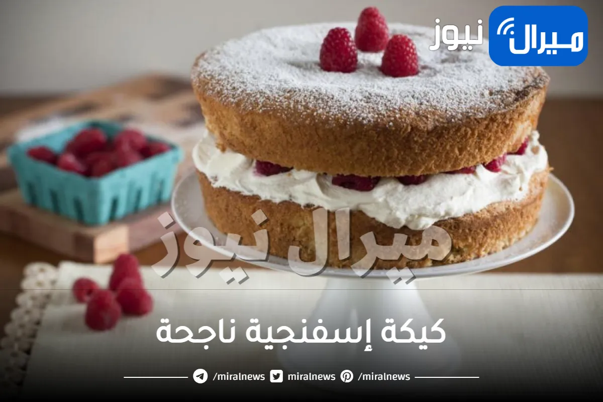الطريقة الأصلية لعمل كيكة إسفنجية ناجحة من أول مرة في المنزل.. جربيها