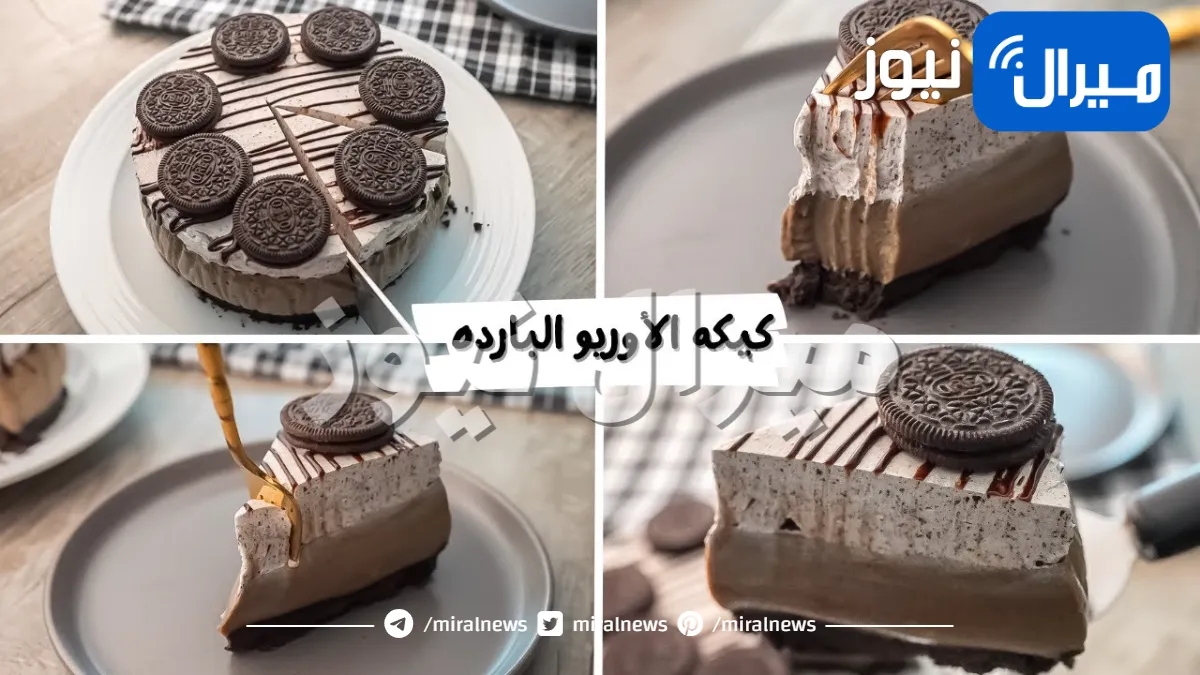 تعرفي على أسرع طريقة لتحضير كيكة الاوريو الباردة بأبسط المكونات والطعم ولا أحلى.. جربيها