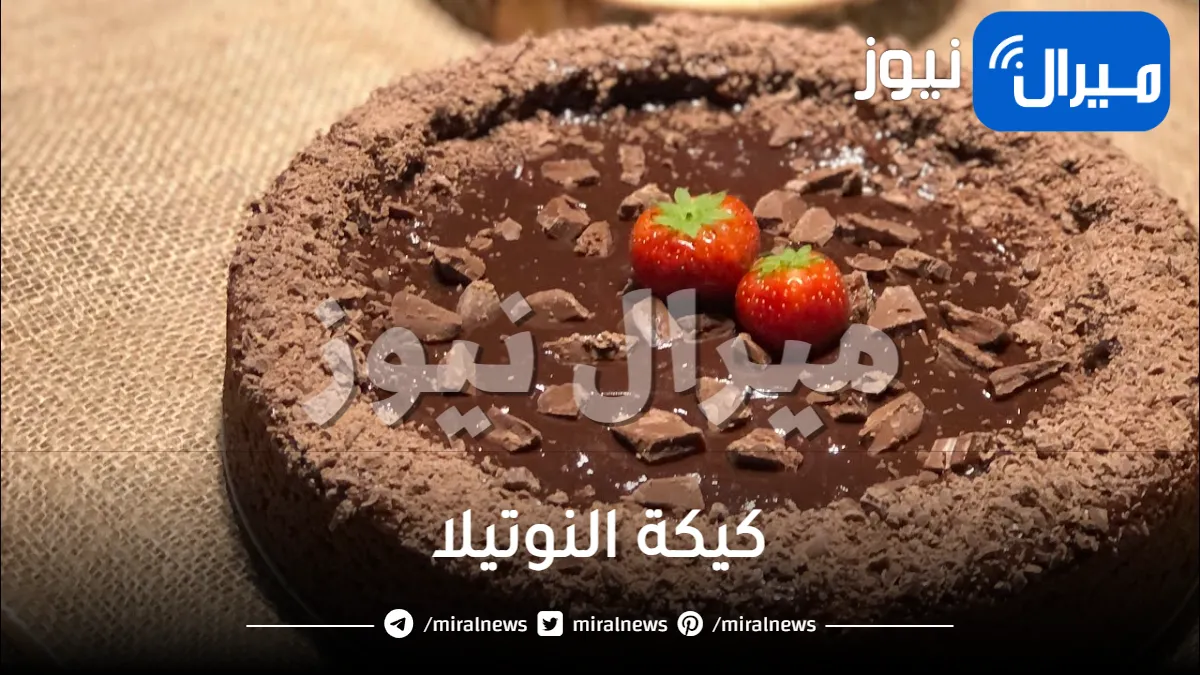من أجل ضيافة مميزة.. حضّري كيكة النوتيلا الباردة في المنزل بأسهل الخطوات