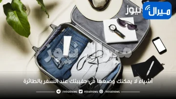 لن تتخيلها مطلقا.. 8 أشياء لا يمكنك وضعها في حقيبتك عند السفر بالطائرة