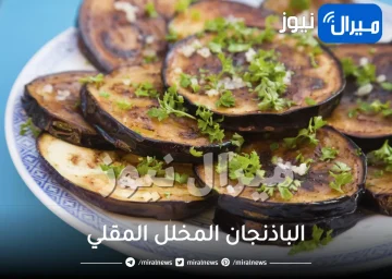 طريقة عمل اشهى باذنجان مخلل ومقلي ومسلوق في المنزل .. المكونات بسيطة وبمذاق شهي كالجاهز