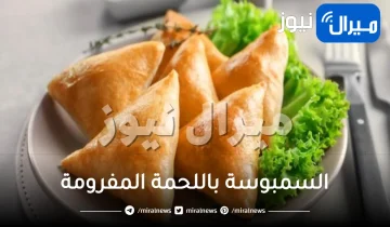 طريقة مميزة لقلي السمبوسة باللحمة المفرومة بطعم صحي ولذيذ جداً .. بدون ما تشرب زيت نهائي