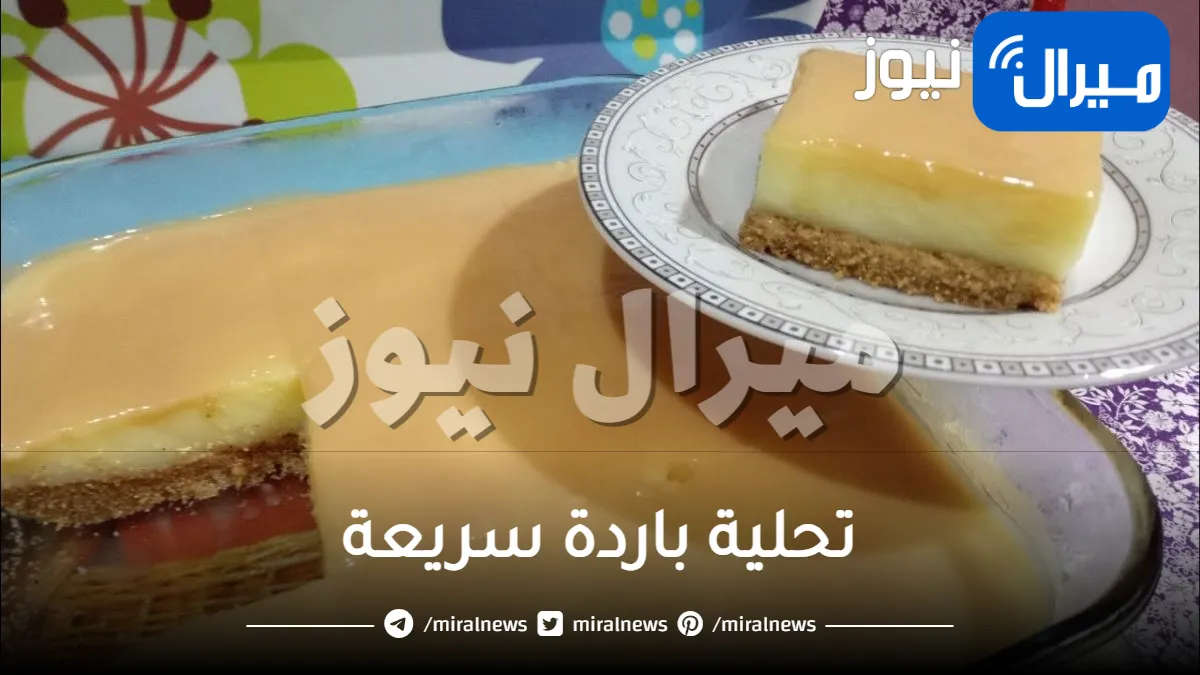 بكوب من السميد .. حضري اشهى تحلية باردة سريعة بدون فرن وأشهى من البسبوسة المرملة !!