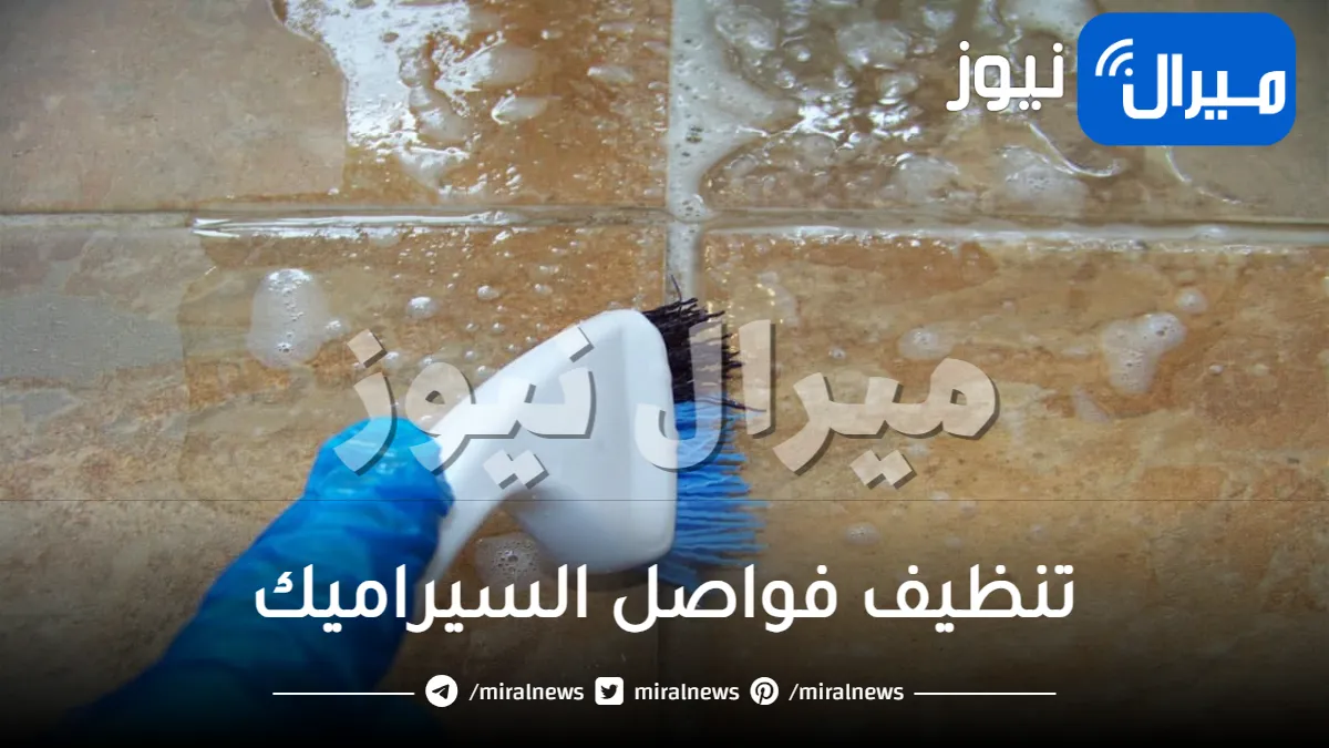خلطة جبارة لتنظيف فواصل السيراميك بسرعة فائقة ونتيجة مذهلة .. طريقة التحضير