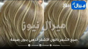 حيلة ذكية لإخفاء الشيب والشعر الأبيض .. طريقة مجنونة لـ صبغ الشعر باللون الأشقر الذهبي بنتيجة طبيعية ستبهرك 100% !
