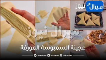 حضري عجينة السمبوسة المورقة بأسهل طريقة في المنزل وكمية كبيرة واحشيها بالحشوات المختلفة بهذه الخطوات الجديدة