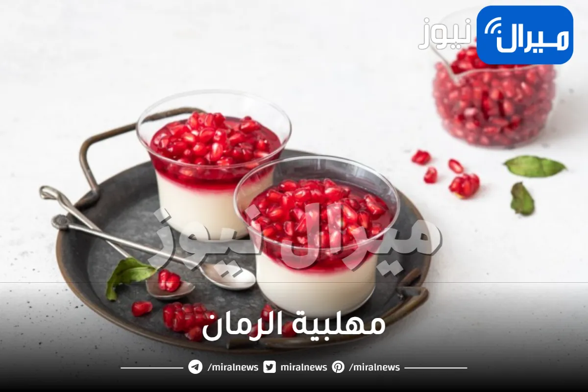 طريقة رهيبة وجديدة لعمل مهلبية الرمان بأسهل الخطوات.. تستحق تجربتك