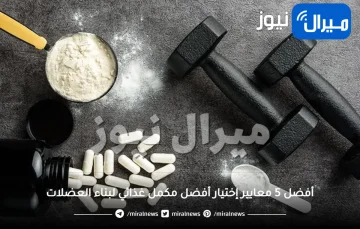 أفضل 5 معايير إختيار أفضل مكمل غذائي لبناء العضلات مناسب لجسمي ولى