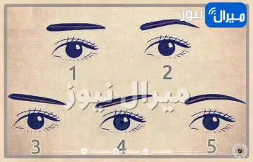 إختبار شخصية عجيب يكشف هل أنت ذكية وتفكري خارج الصندوق أم رومانسية وغير مبالية عبر شكل حاجب عينيك في الصورة