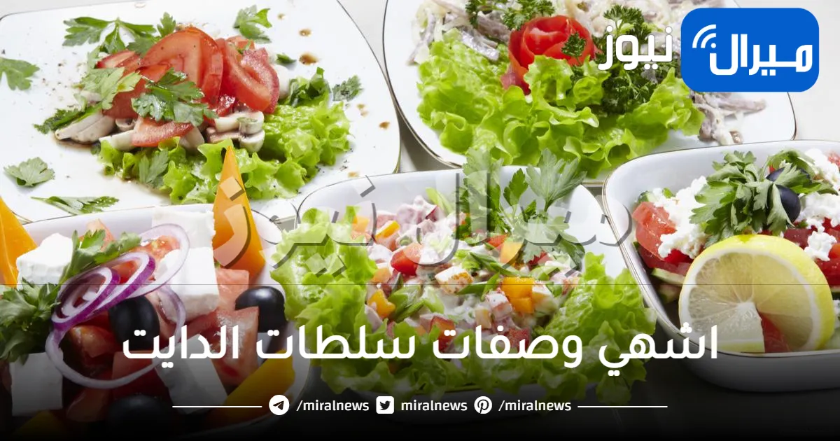 تعرفي علي اشهي وصفات سلطات الدايت