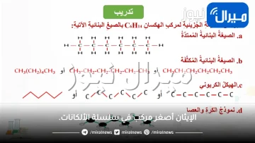 الإيثان أصغر مركب في سلسلة الألكانات.